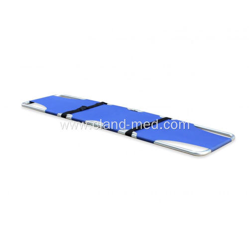 Cheap Patient Transport First-Aid Single Folding Ambulance Stretcher